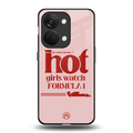 f1 chic back phone cover | glass case for oneplus nord 3