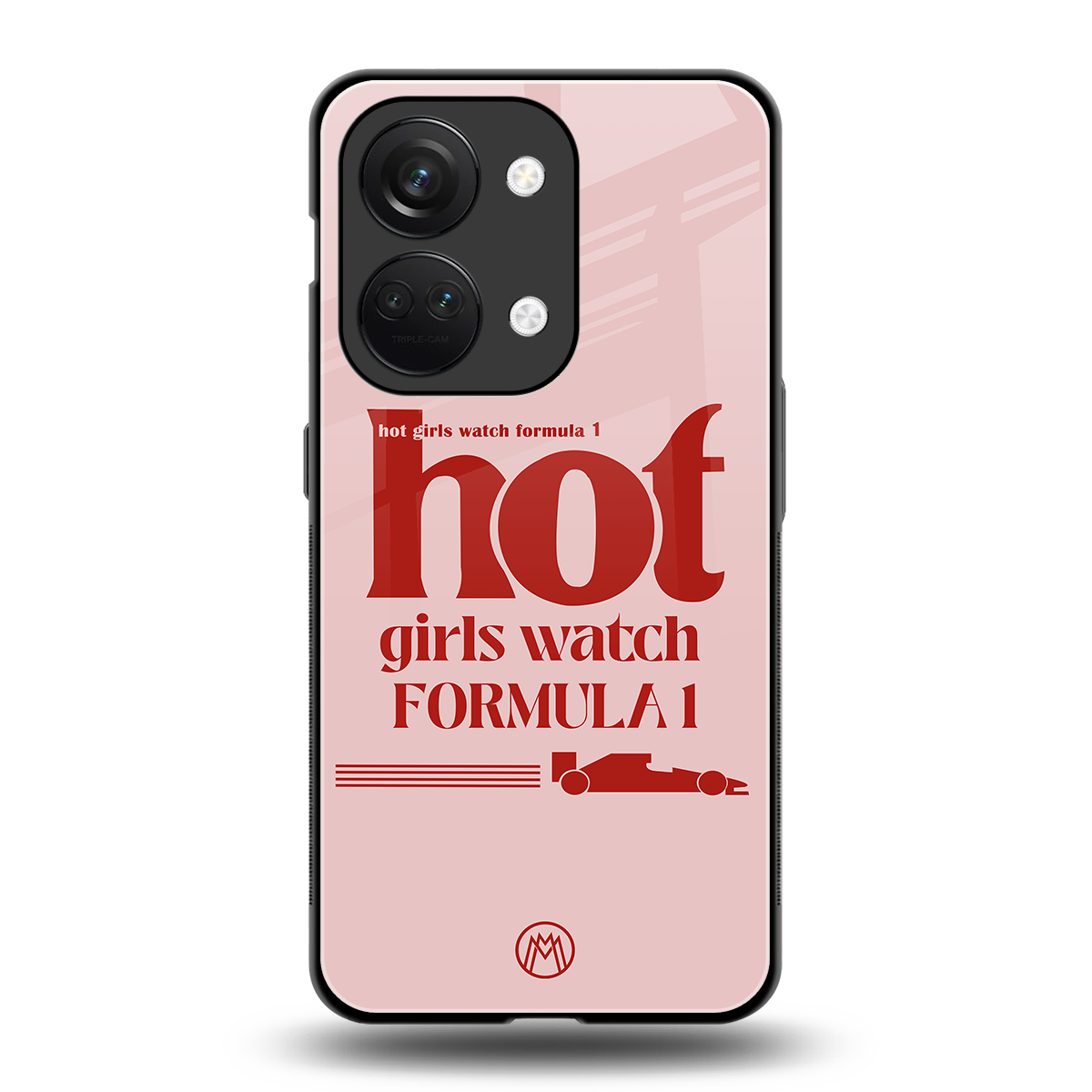 f1 chic back phone cover | glass case for oneplus nord 3