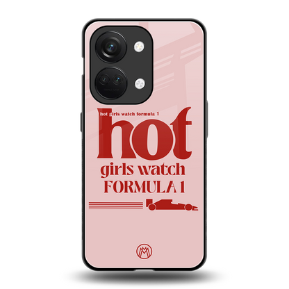 f1 chic back phone cover | glass case for oneplus nord 3