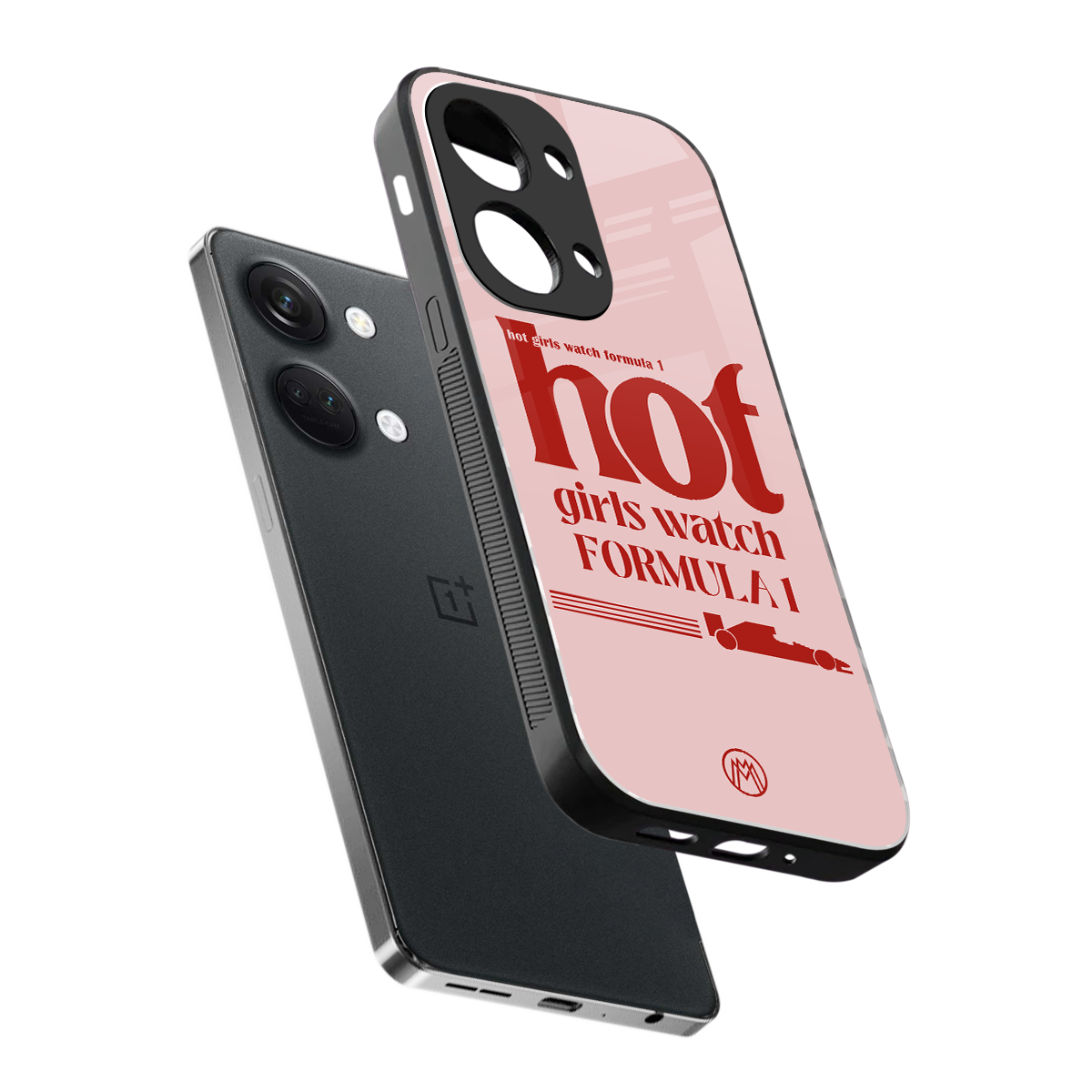 f1 chic back phone cover | glass case for oneplus nord 3
