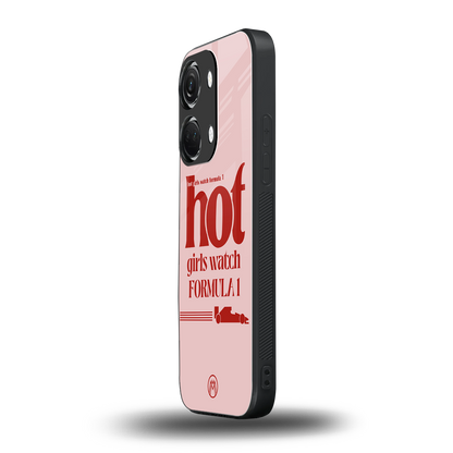f1 chic back phone cover | glass case for oneplus nord 3