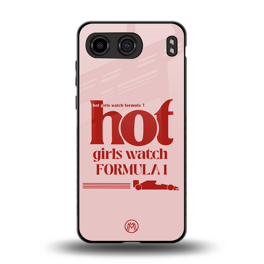 f1 chic back phone cover | glass case for oneplus nord 4