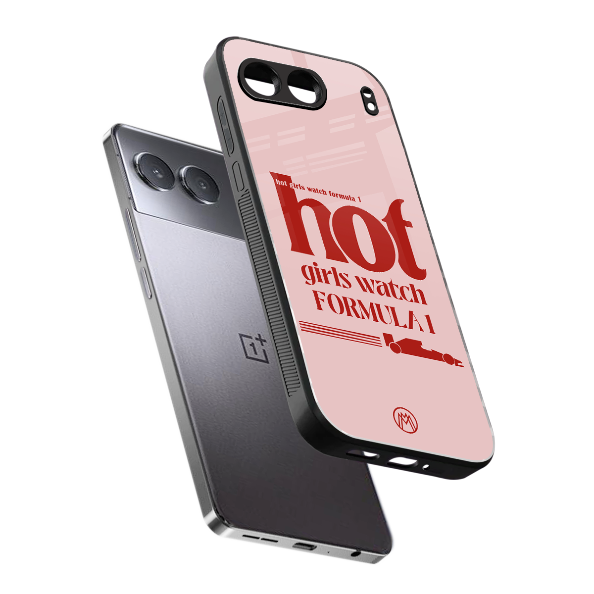f1 chic back phone cover | glass case for oneplus nord 4