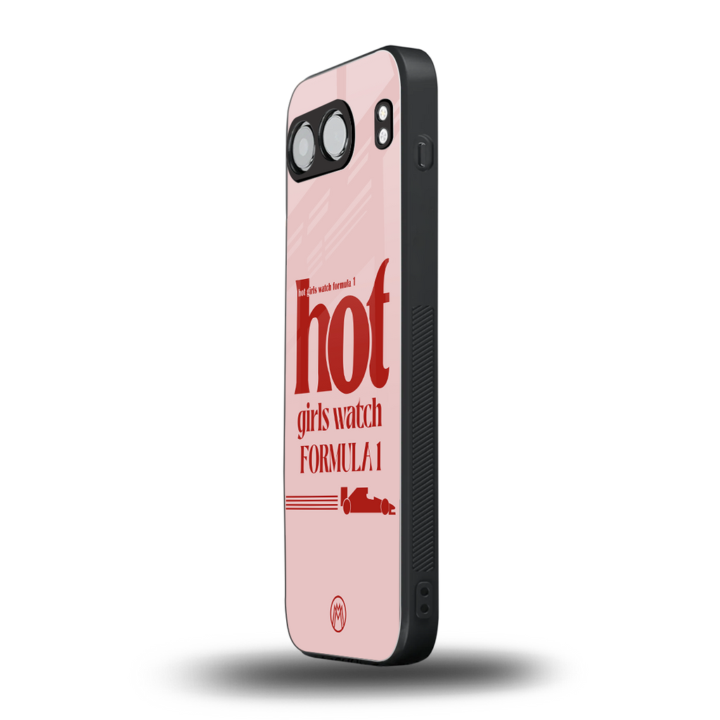 f1 chic back phone cover | glass case for oneplus nord 4