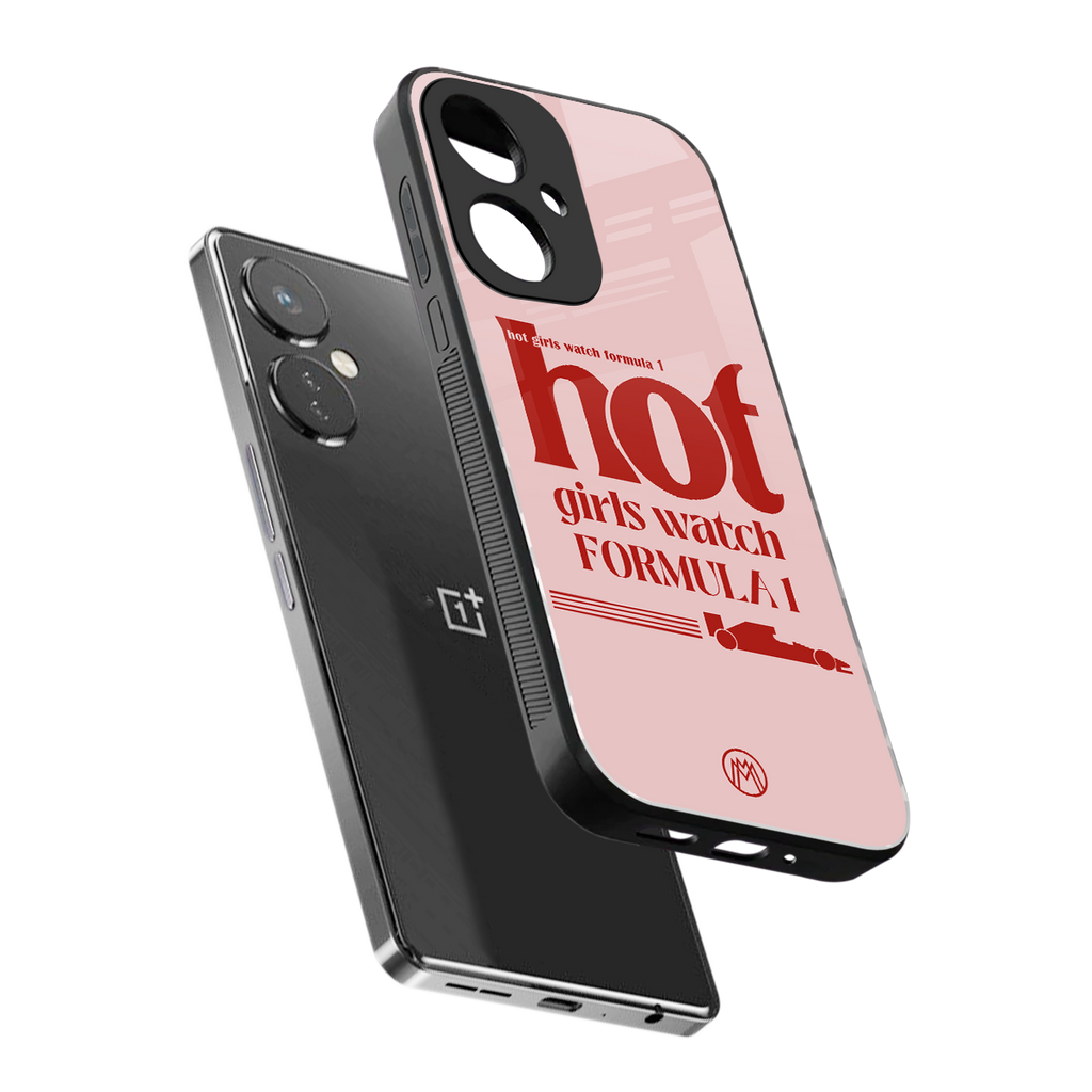f1 chic back phone cover | glass case for oneplus nord ce 3
