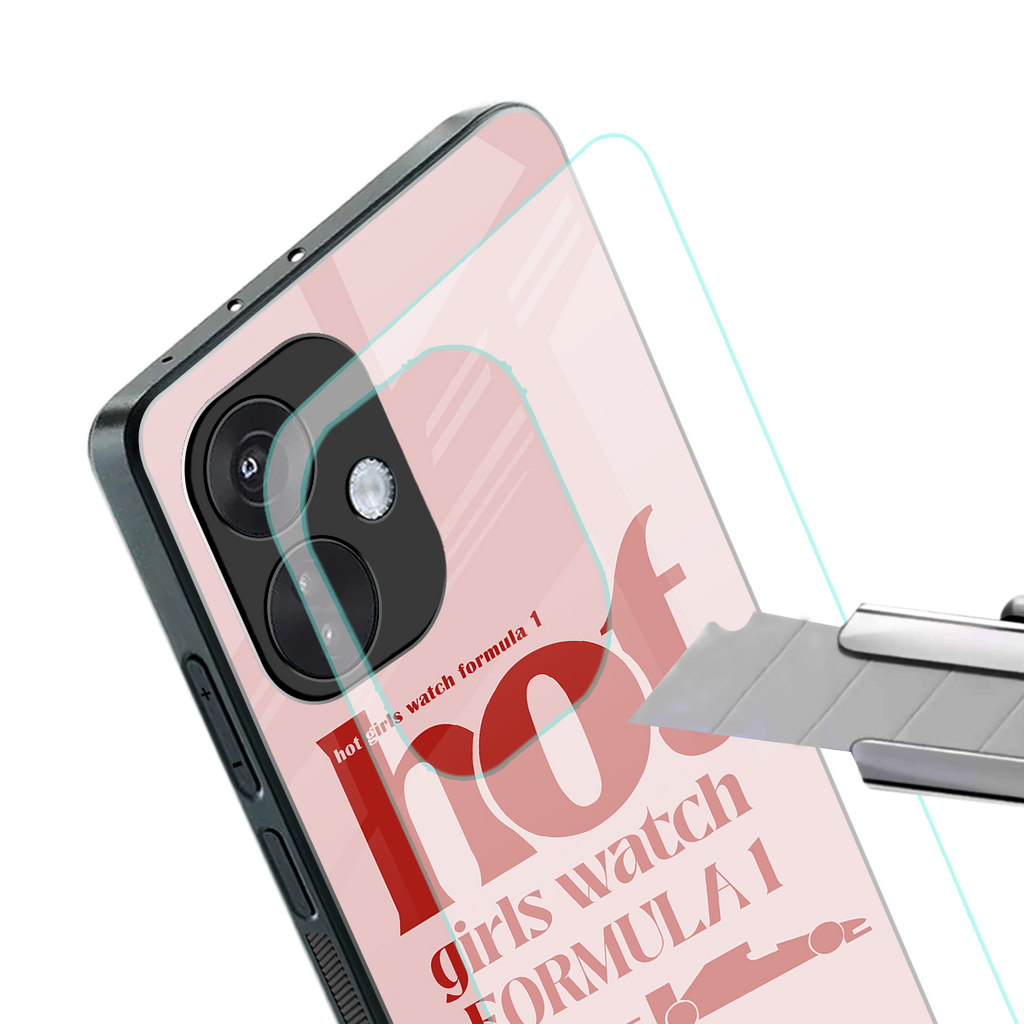 f1 chic back phone cover | glass case for oneplus nord ce 3