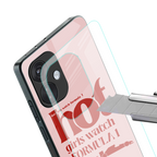 f1 chic back phone cover | glass case for oneplus nord ce 3