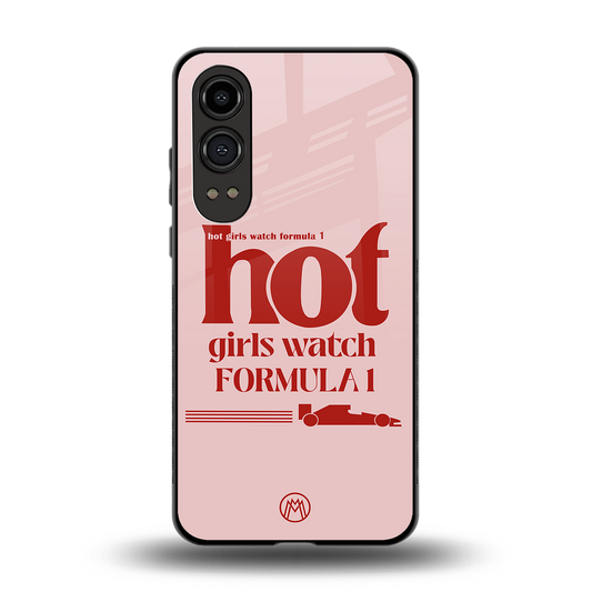 f1 chic back phone cover | glass case for oneplus nord ce 4 lite
