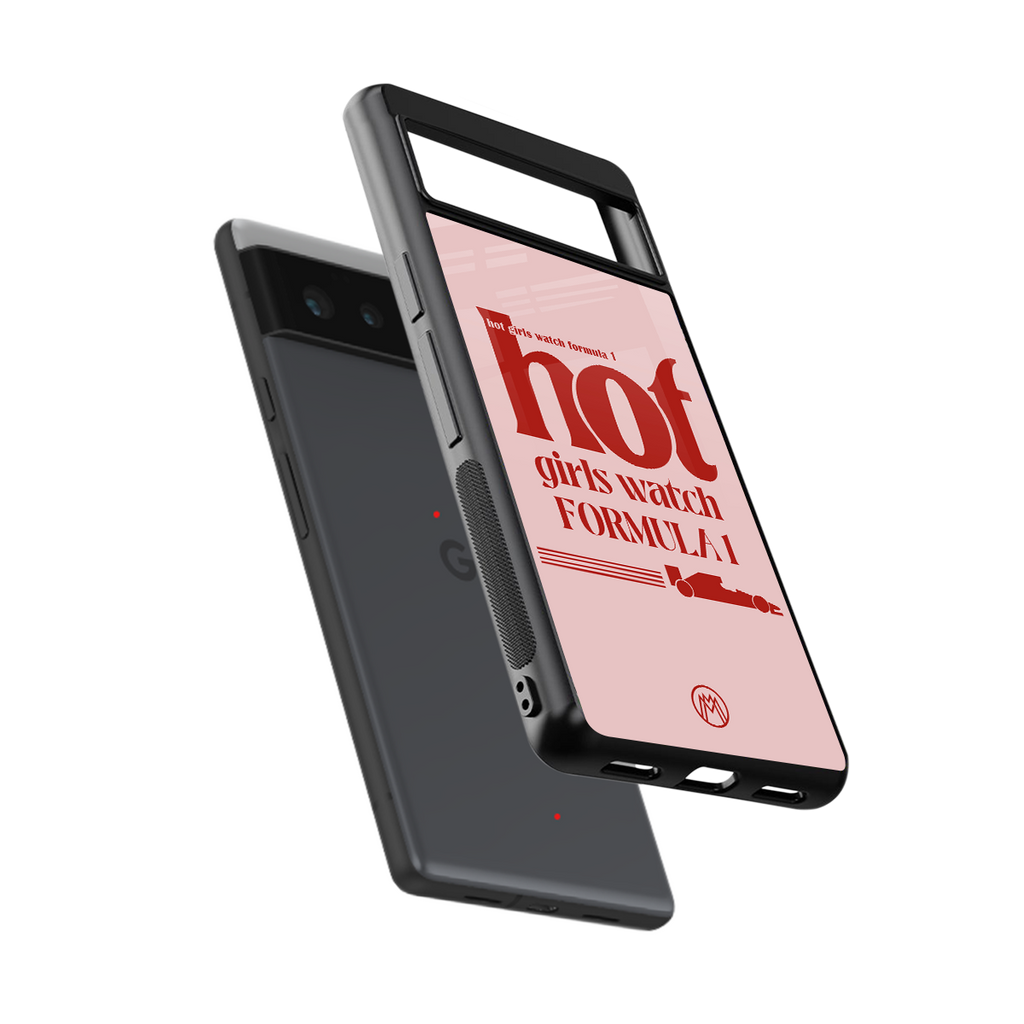 f1 chic back phone cover | glass case for google pixel 6