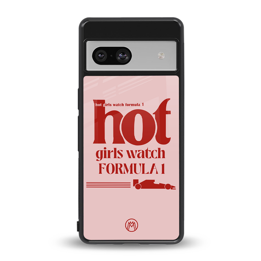 f1 chic back phone cover | glass case for Google Pixel 7
