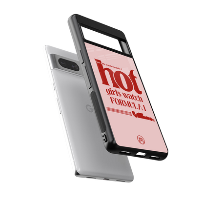 f1 chic back phone cover | glass case for Google Pixel 7A