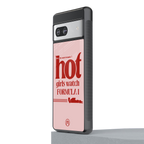 f1 chic back phone cover | glass case for Google Pixel 7A