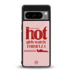 f1 chic back phone cover | glass case for google pixel 8 pro