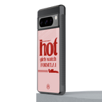 f1 chic back phone cover | glass case for google pixel 8 pro