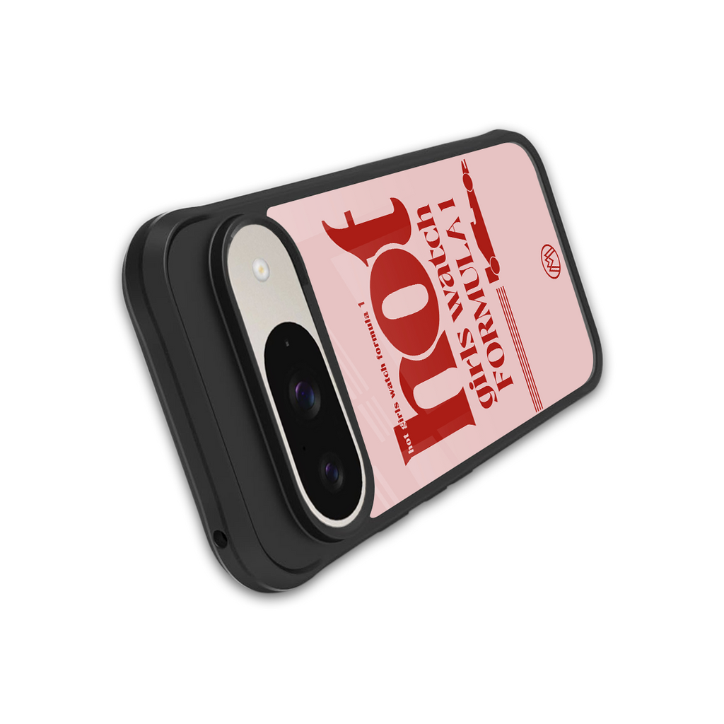 f1 chic back phone cover | glass case for google pixel 9
