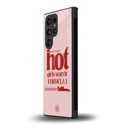 f1 chic back phone cover | glass case for samsung galaxy s23 ultra