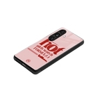 f1 chic back phone cover | glass case for samsung galaxy s23 plus