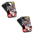 Trendy Glass Back Mobile Case for iPhone, Samsung, Redmi, OnePlus, Google Pixel, Motorola