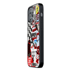 Slim Glass Back Phone Case for Multiple Brands iPhone, Samsung, Redmi, OnePlus, Oppo, Vivo