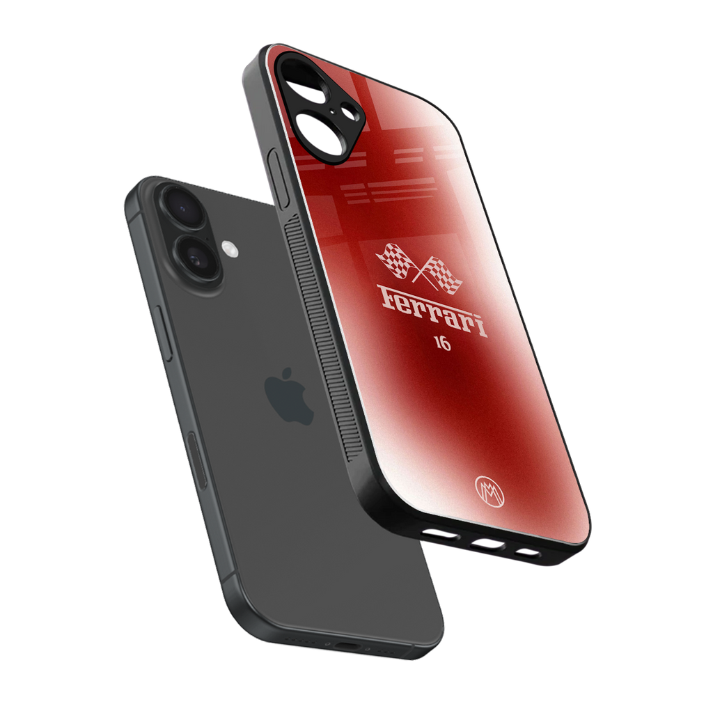 f16 back phone cover | glass case for iphone 16 plus