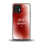 f16 back phone cover | glass case for nothing phone 2