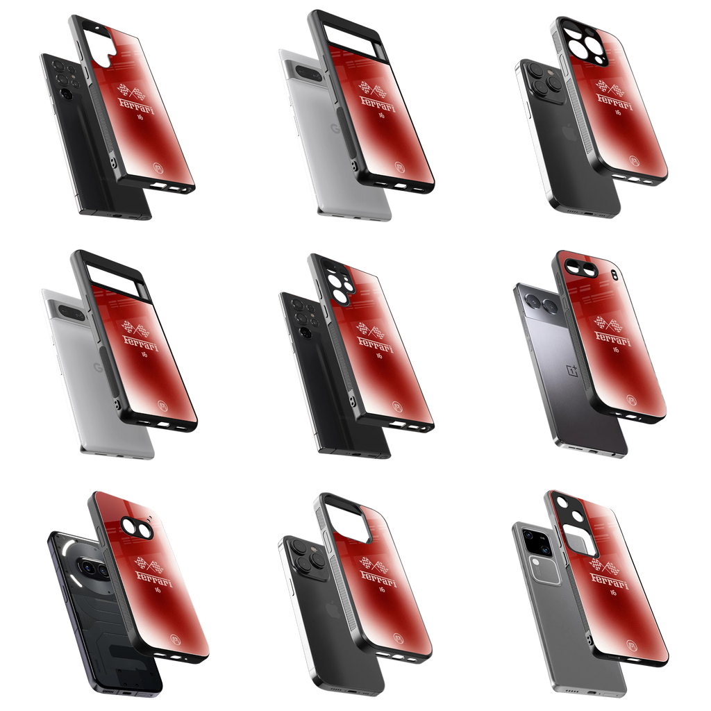 Durable Glass Back Mobile Case for iPhone, Samsung, OnePlus, Google Pixel, Redmi, Vivo, Oppo