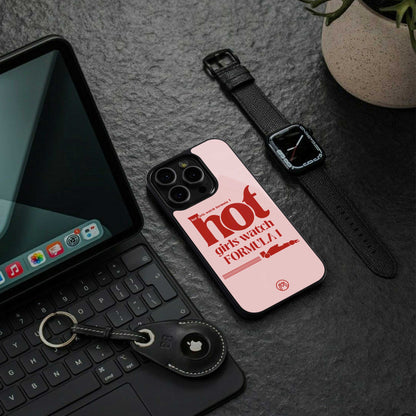 f1 chic back phone cover | glass case for samsung galaxy s25 plus