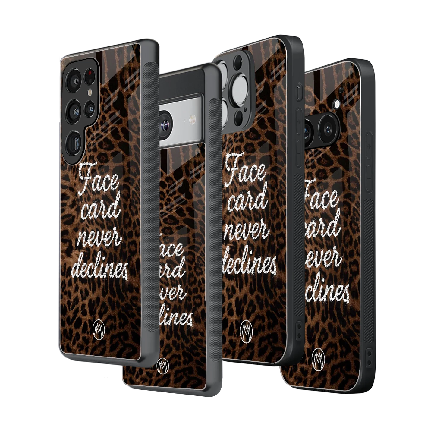 Stylish Glass Back Case for All Smartphones iPhone, Samsung, OnePlus, Pixel, Redmi, Oppo, Vivo, Motorola