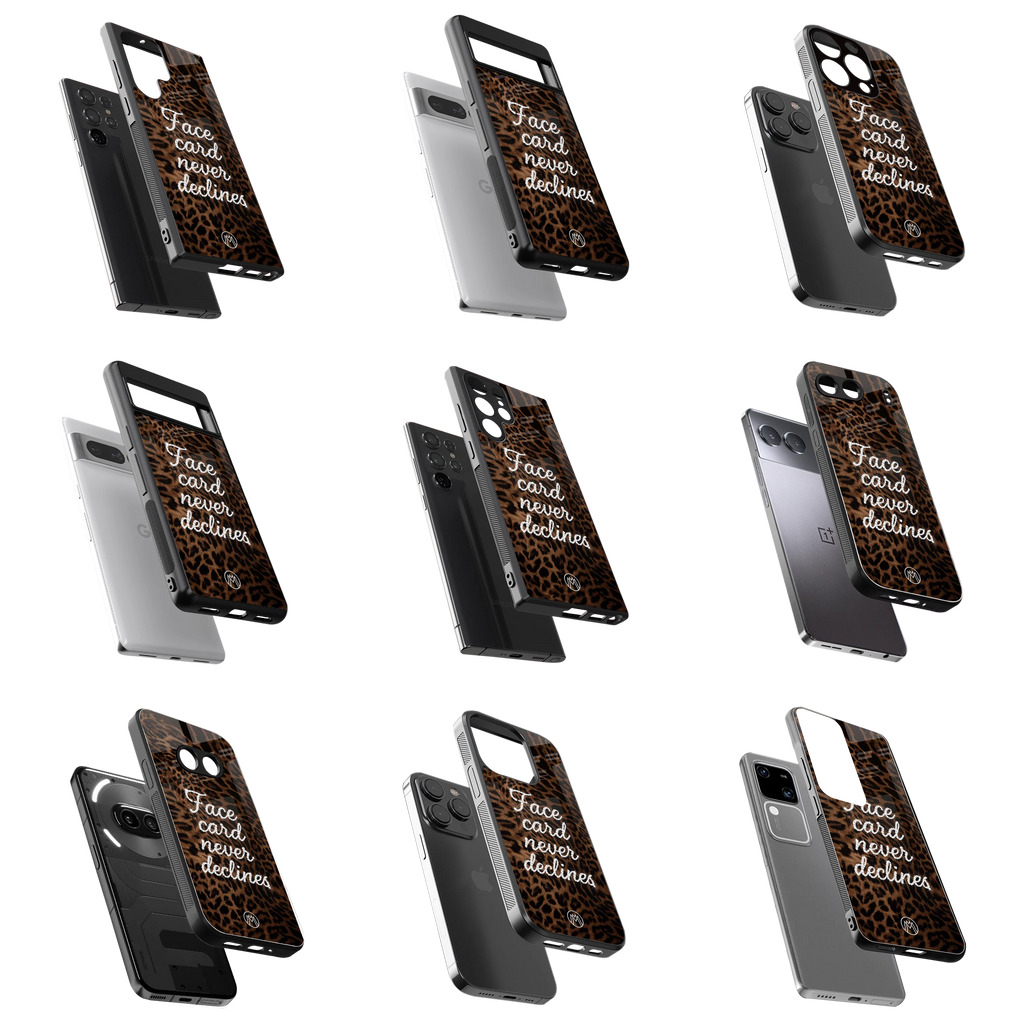 Durable Glass Back Mobile Case for iPhone, Samsung, OnePlus, Google Pixel, Redmi, Vivo, Oppo