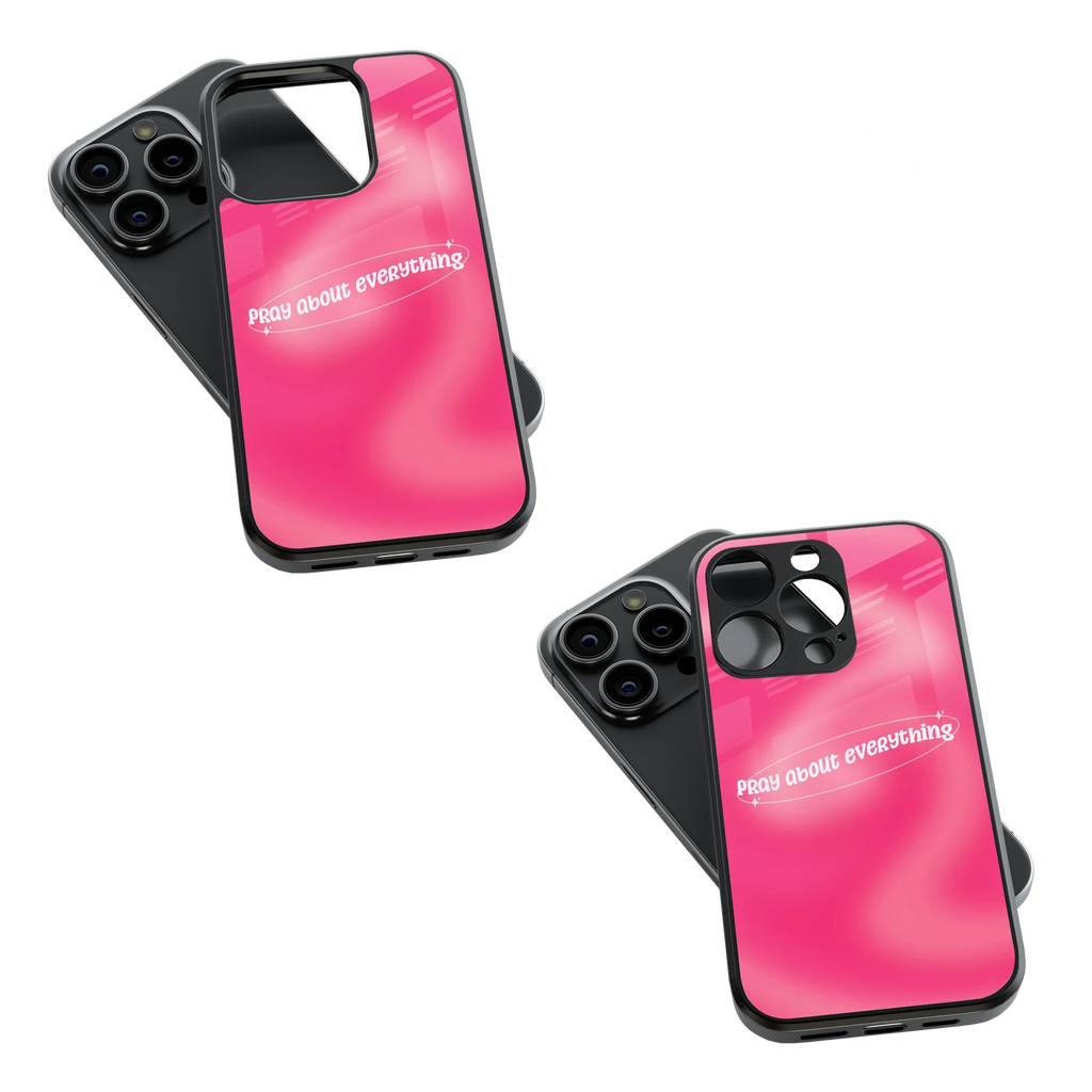 Trendy Glass Back Mobile Case for iPhone, Samsung, Redmi, OnePlus, Google Pixel, Motorola