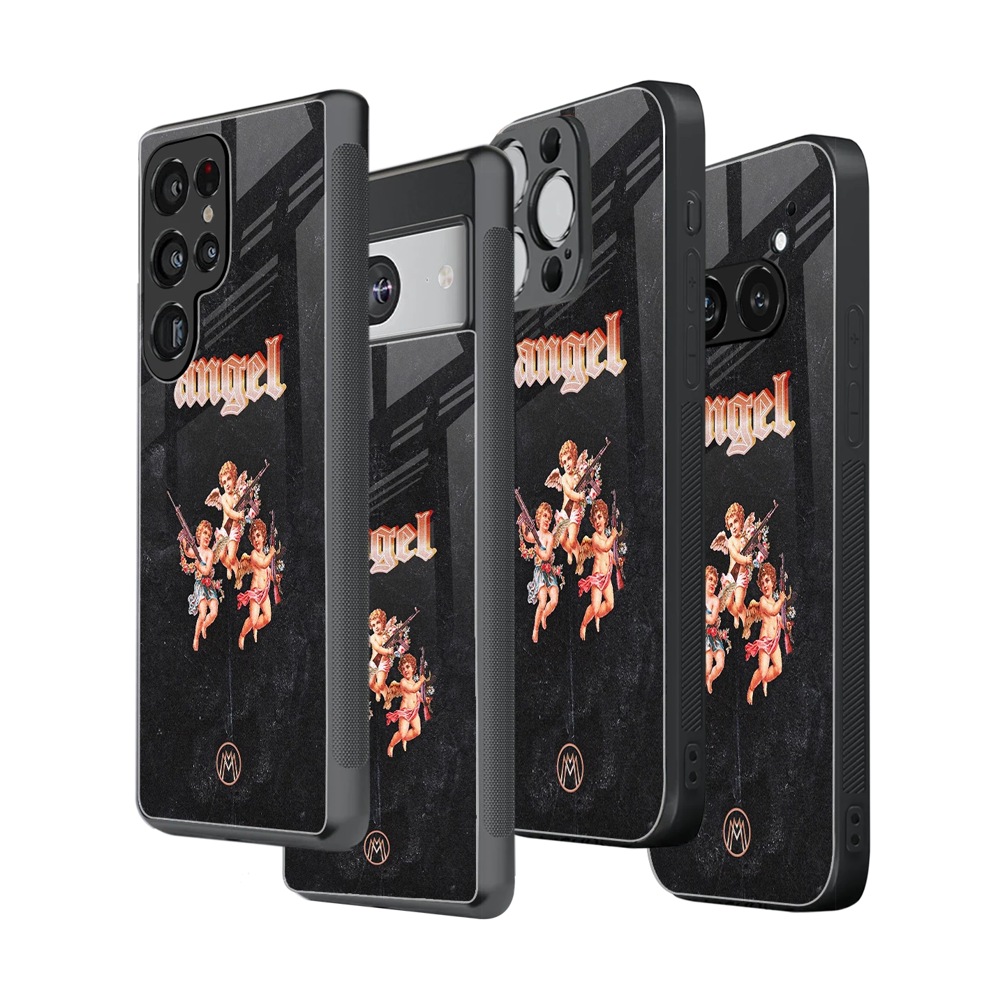 Stylish Glass Back Case for All Smartphones iPhone, Samsung, OnePlus, Pixel, Redmi, Oppo, Vivo, Motorola