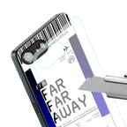 far far away boarding pass ticket back phone cover | glass case for iphone 16e