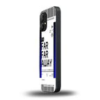 far far away boarding pass ticket back phone cover | glass case for nothing phone 1