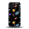 far far away back phone cover | glass case for iphone 13 mini