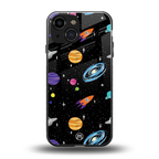 far far away back phone cover | glass case for iphone 13 mini