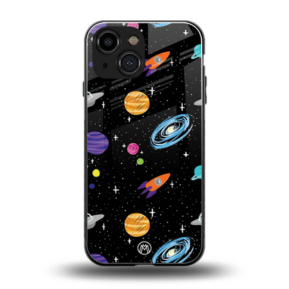 far far away back phone cover | glass case for iphone 13 mini