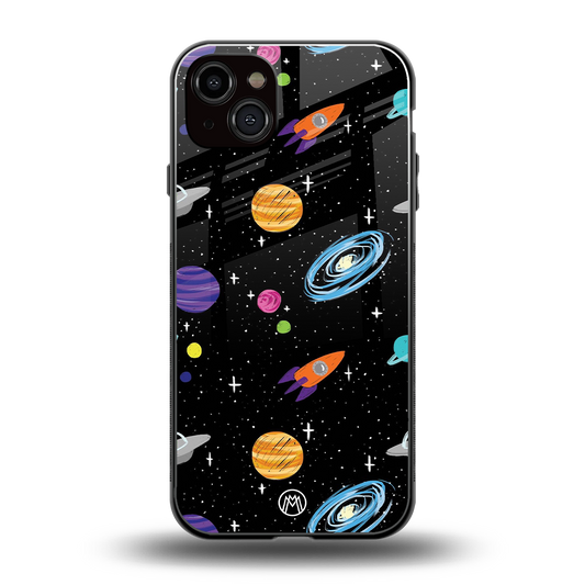far far away back phone cover | glass case for iphone 14 plus