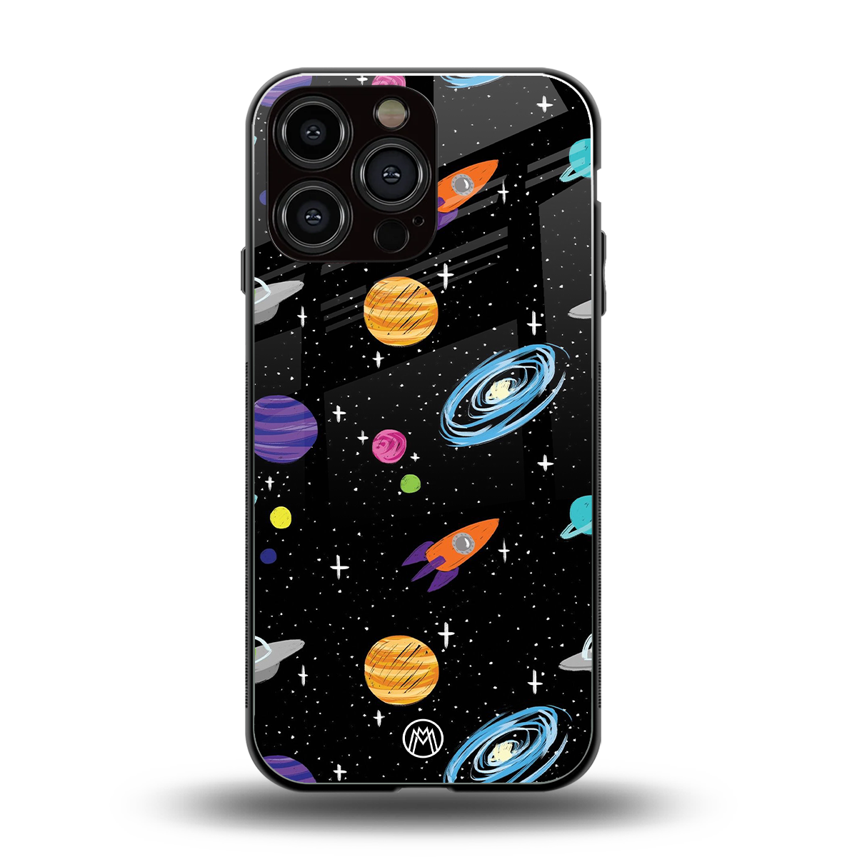 far far away back phone cover | glass case for iphone 14 pro max