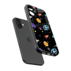 far far away back phone cover | glass case for iphone 16 plus