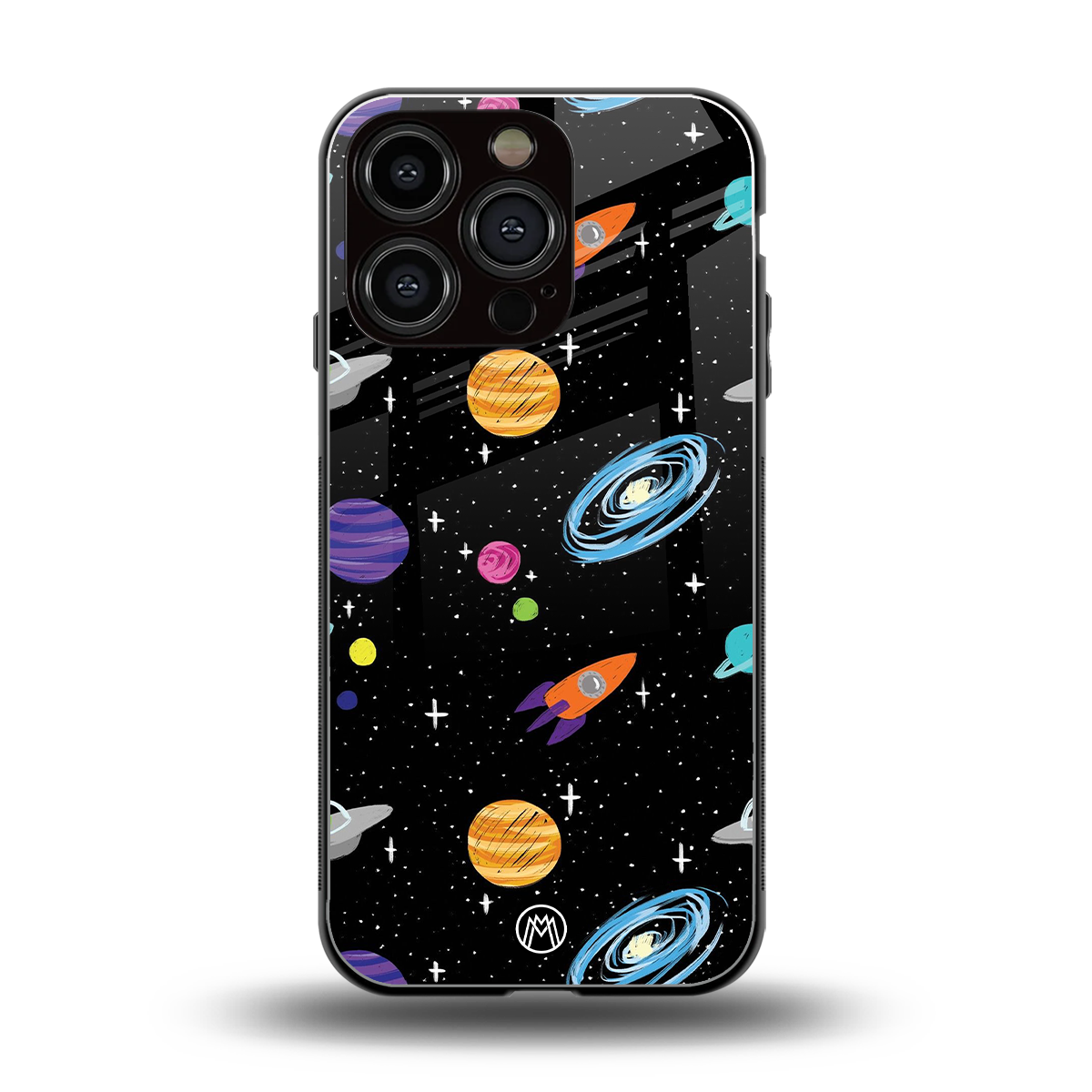 far far away back phone cover | glass case for iphone 16 pro