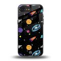 far far away back phone cover | glass case for iphone 16e