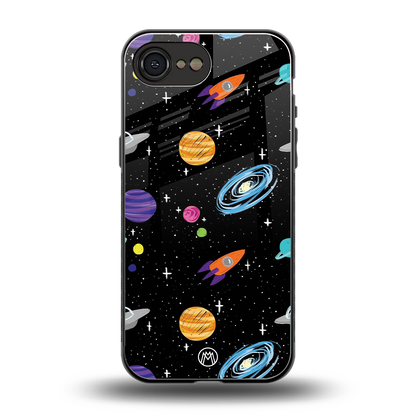 far far away back phone cover | glass case for iphone 16e