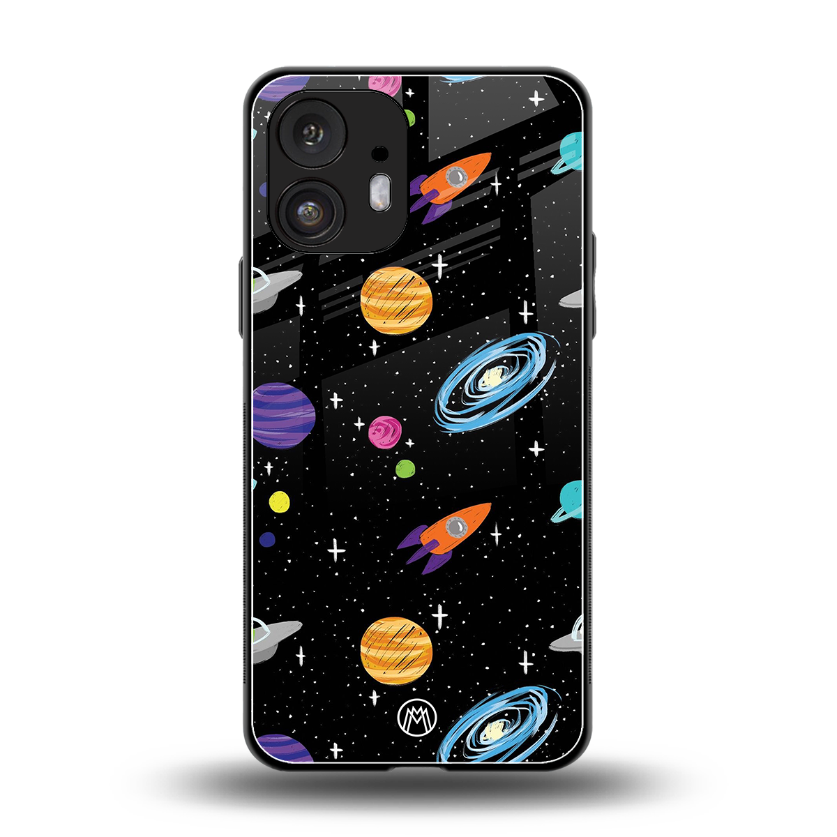 far far away back phone cover | glass case for nothing phone 2