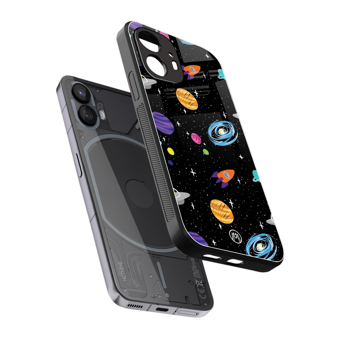 far far away back phone cover | glass case for nothing phone 2