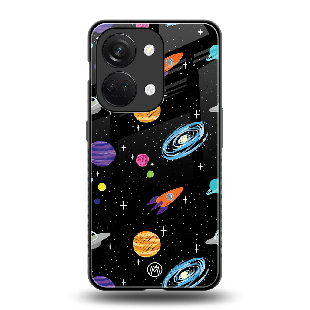 far far away back phone cover | glass case for oneplus nord 3