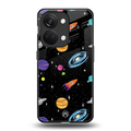 far far away back phone cover | glass case for oneplus nord 3