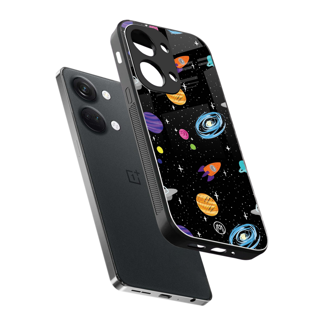 far far away back phone cover | glass case for oneplus nord 3