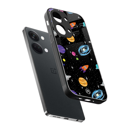far far away back phone cover | glass case for oneplus nord 3