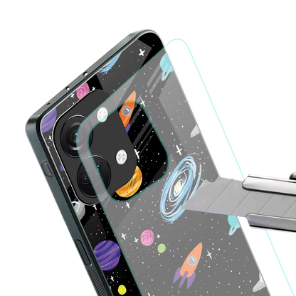 far far away back phone cover | glass case for oneplus nord 3
