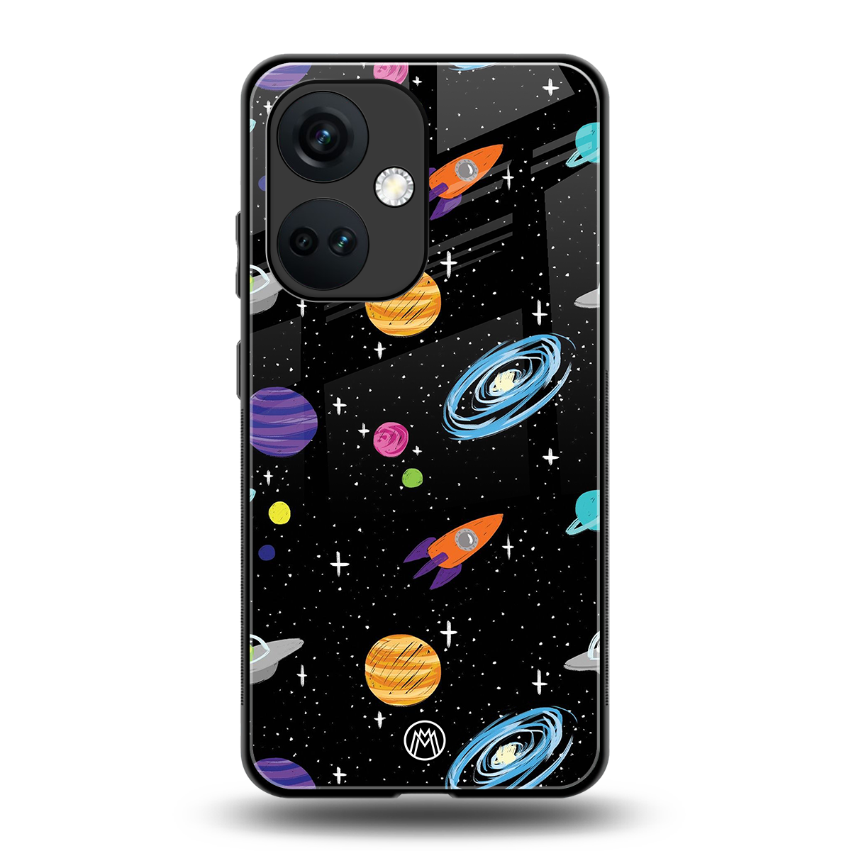 far far away back phone cover | glass case for oneplus nord ce 3